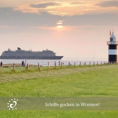 Appartement De Wittling Nordseeglueck Direkt Am Deich &hund Willkommen